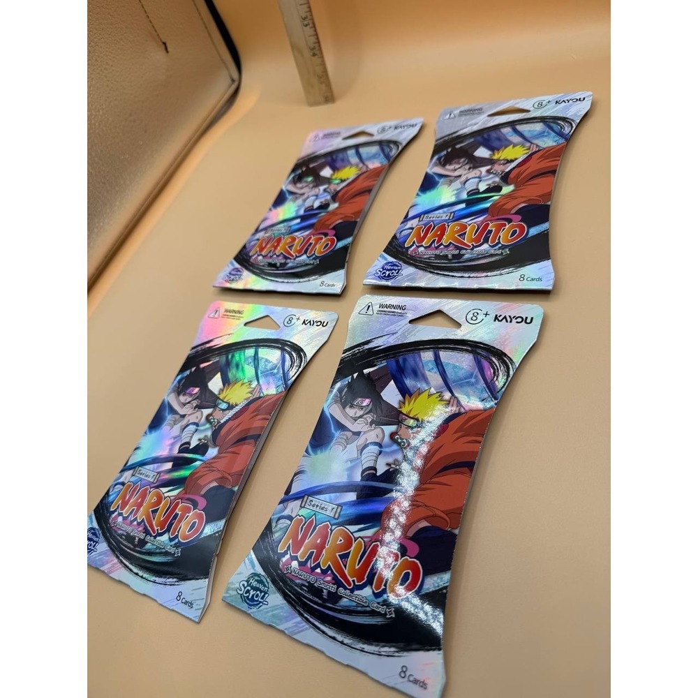 Kayou Naruto Smriti Collectible Cards – Heaven Scroll (Series 1) Lot Of 4 NEW - Picture 2 of 4